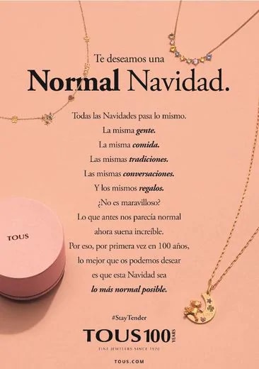 TOUS launches its Christmas campaign in an emotional appeal in a different year for everybody